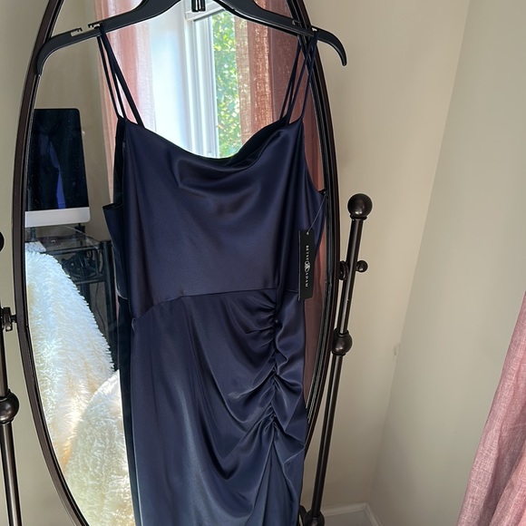 Betsy Adam NWT Womens dress size 2 navy blue - Picture 1 of 9